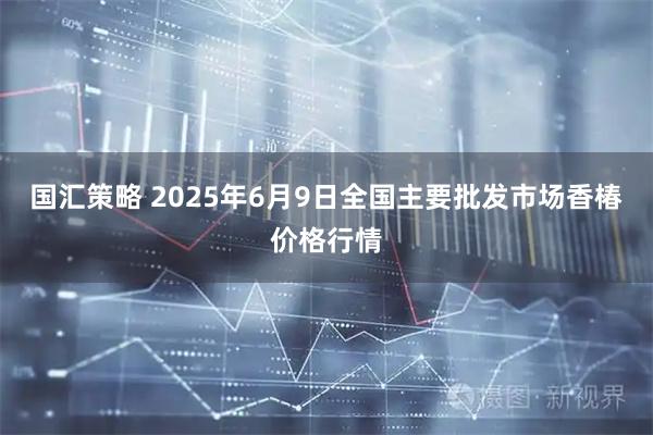 国汇策略 2025年6月9日全国主要批发市场香椿价格行情